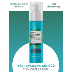 Clasy Care Care Provitamin B5 Yüz Temizleme Köpüğü 200 ml - 3