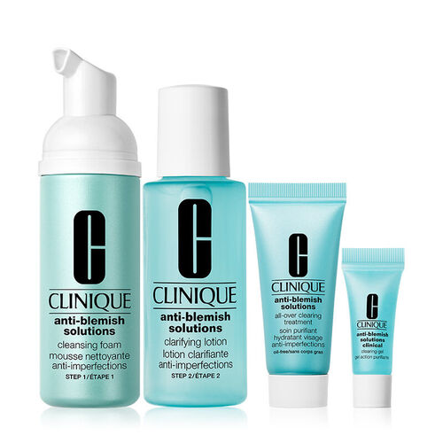 Clinique Anti-Blemish 4 Ürünlü Set - Clinique