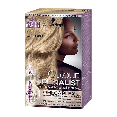 Colour Specialist C.Expert 9.1 Sarı Sandre Saç Boyası 60 ml - Diğer