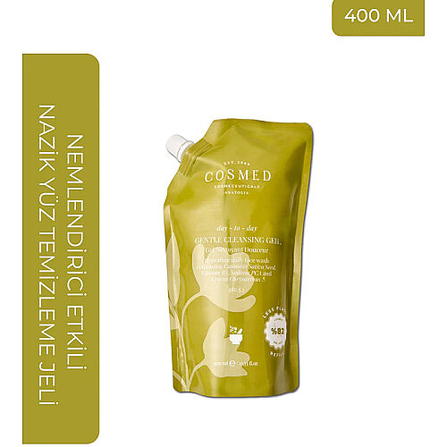 Cosmed Day To Day Gentle Cleansing Gel 400 ml- Refill - Cosmed (1)