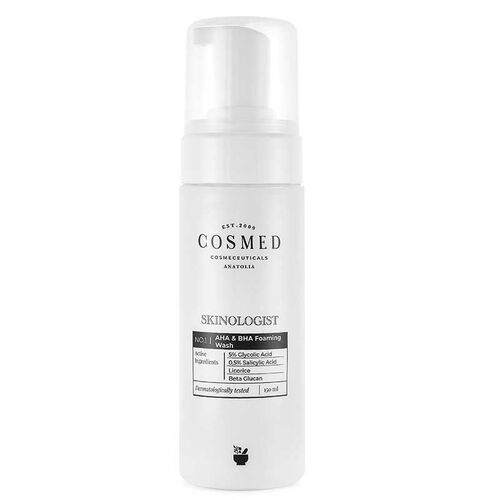 Cosmed Skinologist AHA BHA Foaming Wash 150 ml - 1