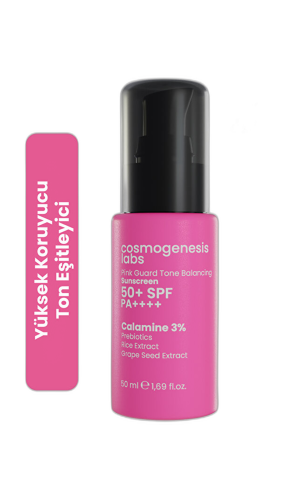 Cosmogenesis Labs Pink Guard Tone Balancing Sunscreen 50 ml - Cosmogenesis Labs (1)