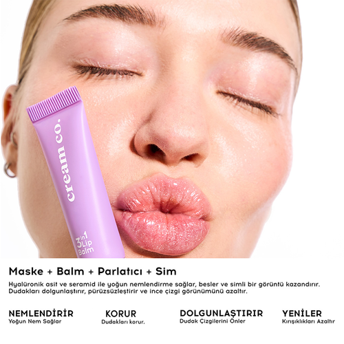 Cream Co 3in1 Lip Balm 10 ml - Marshmallow (Promosyon Ürünü) - 4