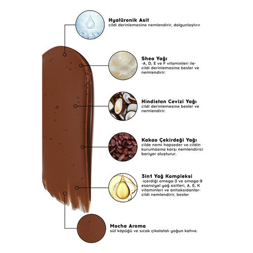 Cream Co. 3in1 Lip Balm 10 ml - Mocha (Promosyon Ürünü) - 3