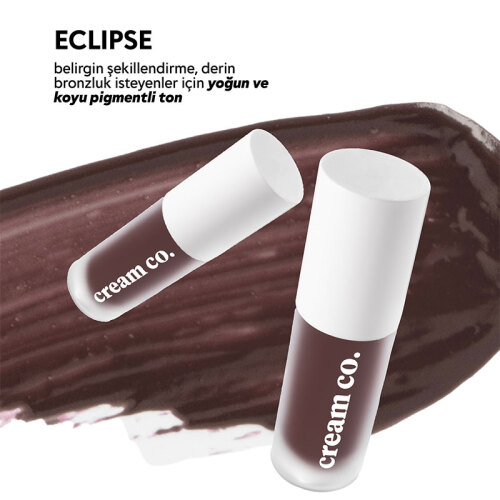 Cream Co. Glow Sculpt Bronzer Contour 5 ml - Eclipse - 4