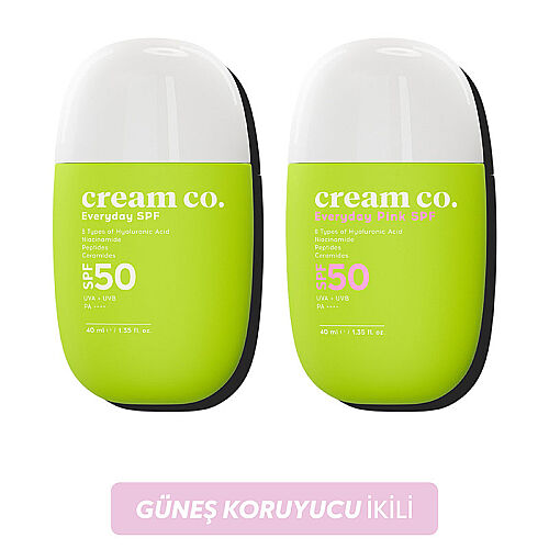 Cream Co. Güneş Koruyucu İkili - Cream Co. (1)