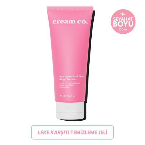 Cream Co. Hyaluronic Acid Glow Jelly Cleanser 100 ml - 3