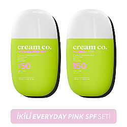 Cream Co. İkili Everyday Pink SPF Seti - 2
