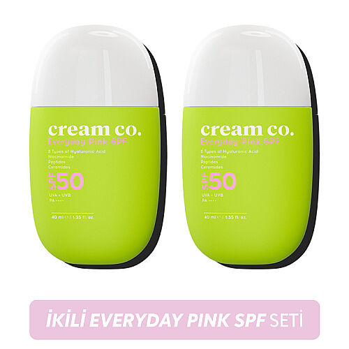 Cream Co. İkili Everyday Pink SPF Seti - Cream Co. (1)