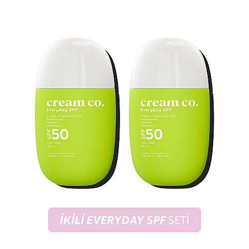 Cream Co. İkili Everyday SPF Seti - Cream Co. (1)