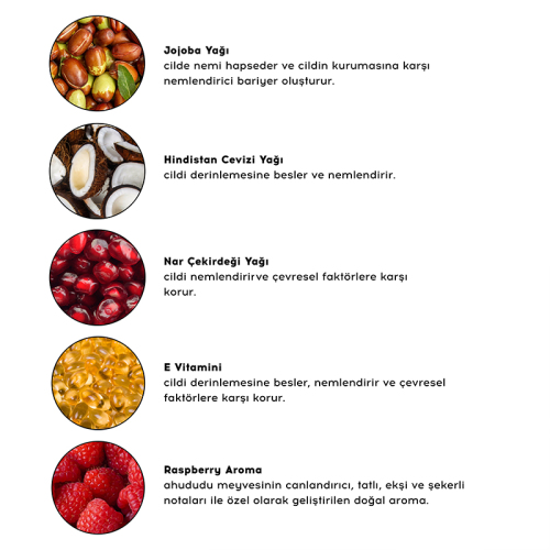 Cream Co. Lip Oil Gloss 5 ml - Raspberry - 5