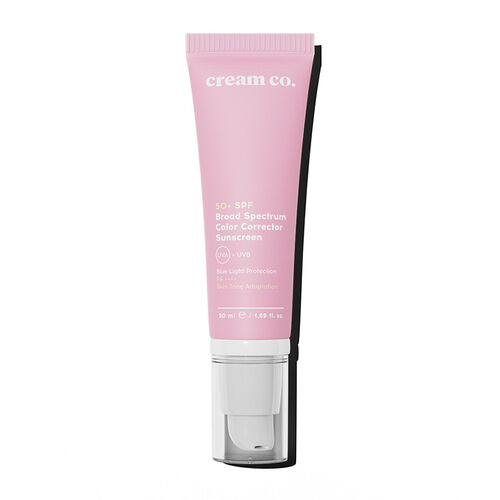 Cream Co. Spf 50 Broad Spectrum Color Corrector Sunscreen 50 ml - Cream Co.