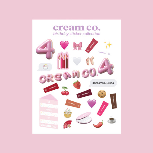 Cream Co Sticker (Promosyon Ürünü) - 1