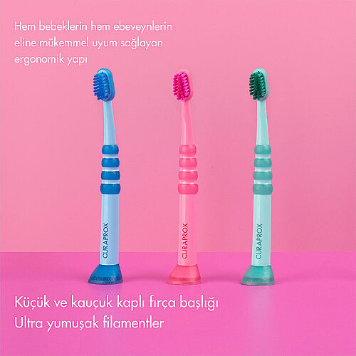 Curaprox Baby 4260 Diş Fırçası 0-4 Yaş - 6