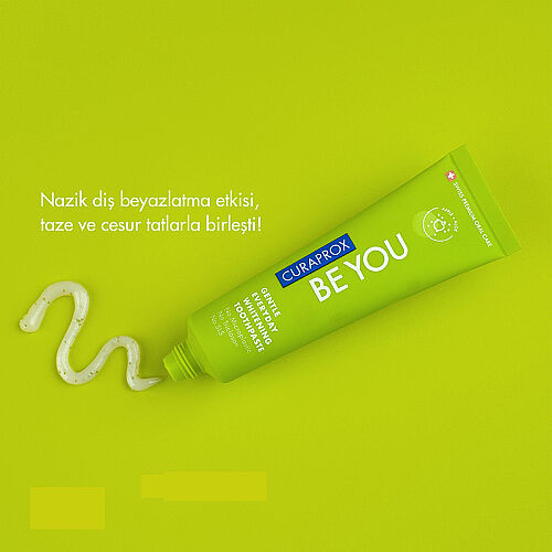 Curaprox Be You Beyazlatıcı Elma Aloe Vera Diş Macunu 60 ml - 5