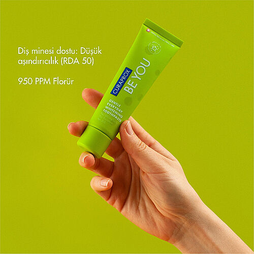 Curaprox Be You Beyazlatıcı Elma Aloe Vera Diş Macunu 60 ml - 7