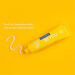 Curaprox Be You Beyazlatıcı Greyfurt-Bergamot Diş Macunu - Yellow 60 ml - 5
