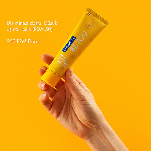 Curaprox Be You Beyazlatıcı Greyfurt-Bergamot Diş Macunu - Yellow 60 ml - 7