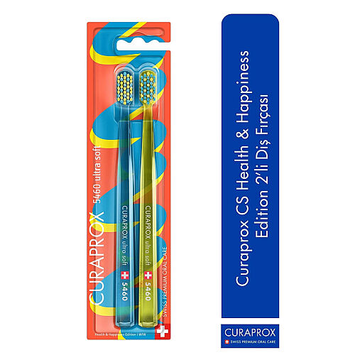 Curaprox CS 5460 Health Happiness Edition 2'li Diş Fırçası - Curaprox (1)