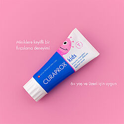 Curaprox Enzycal Kids Karpuz Diş Macunu +6 Yaş 60 ml - 4