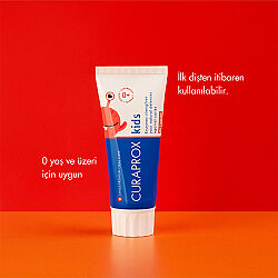 Curaprox Kids Çocuklar İçin Diş Macunu + 0 Yaş 60 ml - 5