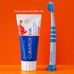 Curaprox Kids Çocuklar İçin Diş Macunu + 0 Yaş 60 ml - 7