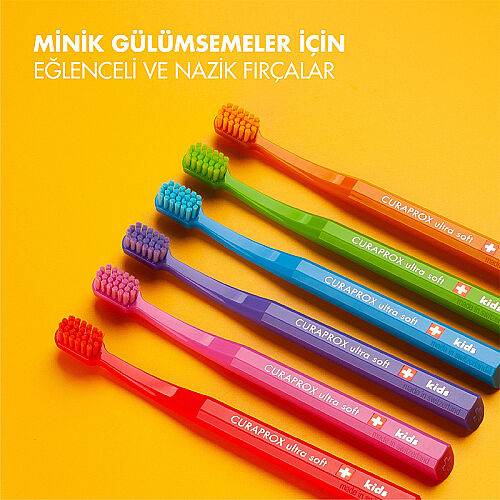 Curaprox Kids Ultra Soft Diş Fırçası 1 Adet - 3