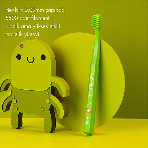 Curaprox Kids Ultra Soft Diş Fırçası 1 Adet - 6