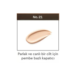 Dalba Glow Fit Serum Cover Cushion no 21 15 gr Cushion Fondoten Açık Ten - 2