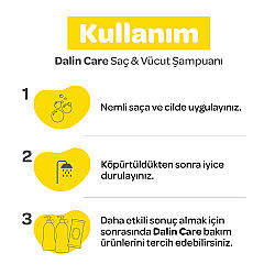 Dalin Care ATOCore Saç ve Vücut Şampuanı 400 ml - 3