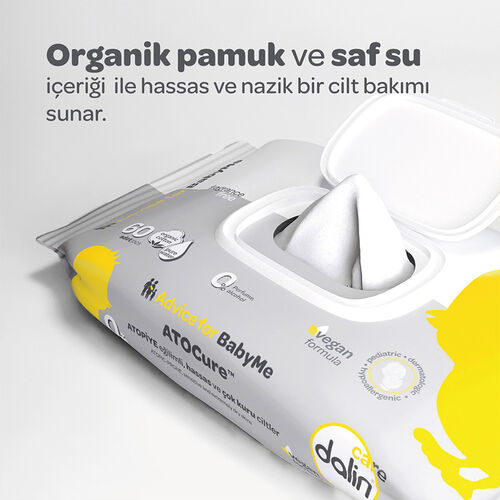 Dalin Care Islak Havlu 60 Adet - 3