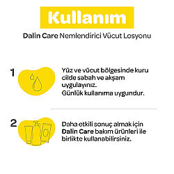 Dalin Care Nemlendirici ve Besleyici Bakım Losyonu 500 ml - 4
