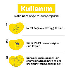 Dalin Care Saç ve Vücut Şampuanı 200 ml - 4