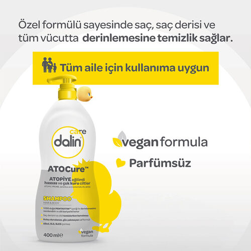 Dalin Care Saç ve Vücut Şampuanı 400 ml - 2