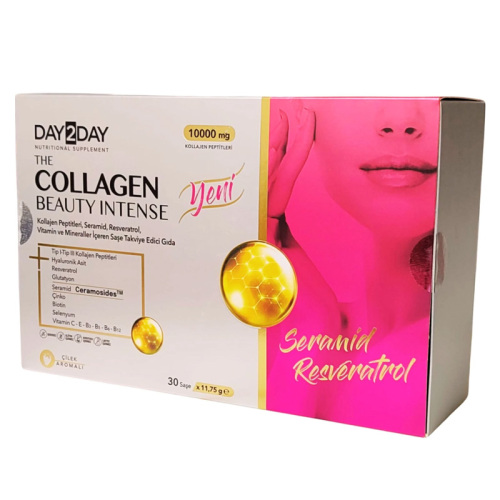 Day2Day The Collagen Beauty Intense 30 Saşe x 12 gr (Çilek Aromalı) - Day2Day