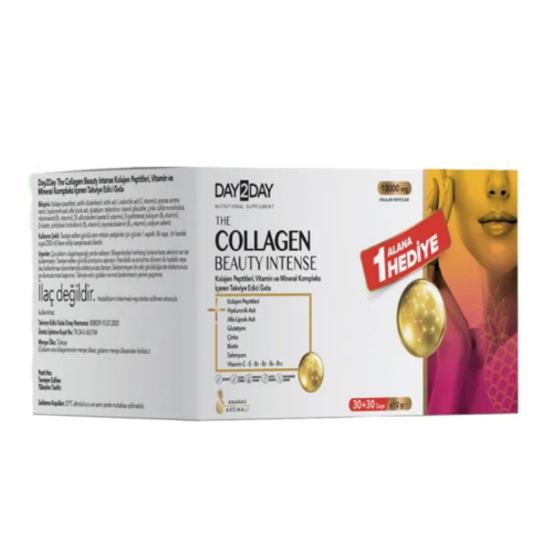 Day2Day The Collagen Beauty Intense Takviye Edici Gıda 1 Alana 1 Hediye - Day2Day