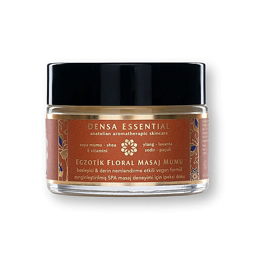 Densa Essential Egzotik Floral Spa Masaj Mumu 50 ml - Densa Essential