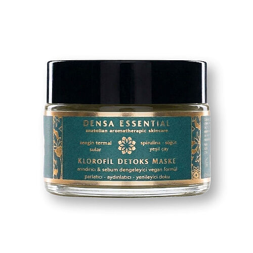 Densa Essential Klorofil Detoks Maske 50 ml - Densa Essential