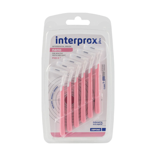 Dentaid INTERPROX Plus 2G Nano Blister 6 Adet - Pembe - 1