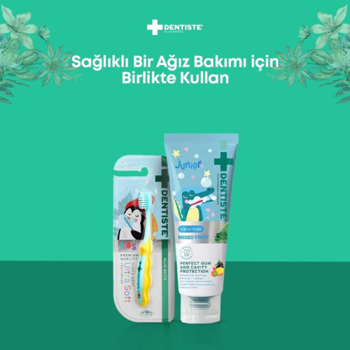 Dentiste Junior Karışık Meyve Aromalı Diş Macunu +6 Yaş 60 gr. - 5