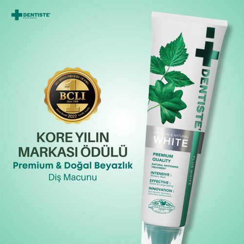 Dentiste Plus White Doğal Beyazlık Sağlayan Komple Bakım Diş Macunu 100 gr - Dentiste (1)