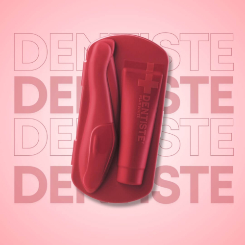 Dentiste Pocket Pro Seyahat Ağız Bakım Seti Kırmızı - 3