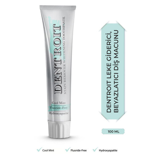 Dentroit Leke Giderici Beyazlatıcı Diş Macunu 100 ml - Dentroit (1)