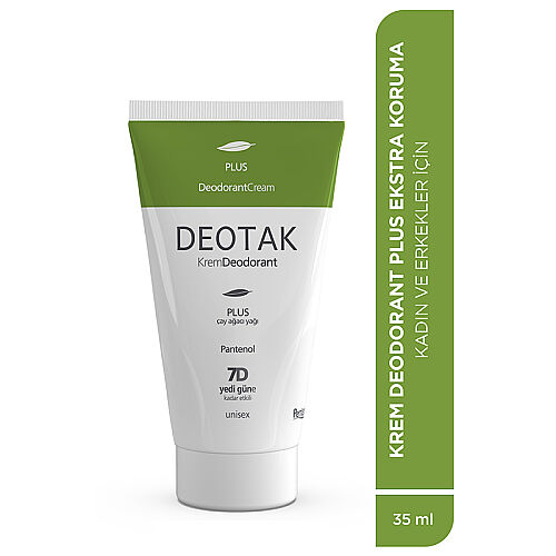 Deotak Deodorant Krem Çay Ağacı Yağı 35 ml - Deotak (1)
