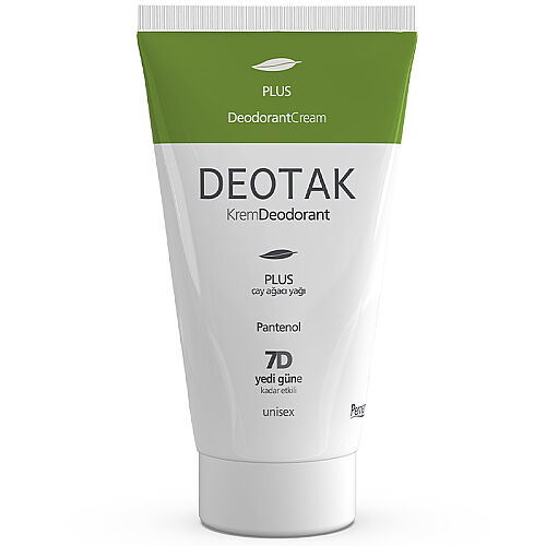 Deotak Deodorant Krem Çay Ağacı Yağı 35 ml - Deotak