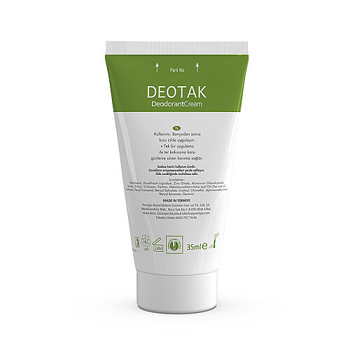 Deotak Deodorant Krem Çay Ağacı Yağı 35 ml - 5
