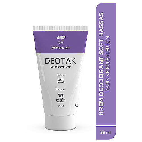 Deotak Deodorant Krem Hassas Cilt 35 ml - Deotak (1)