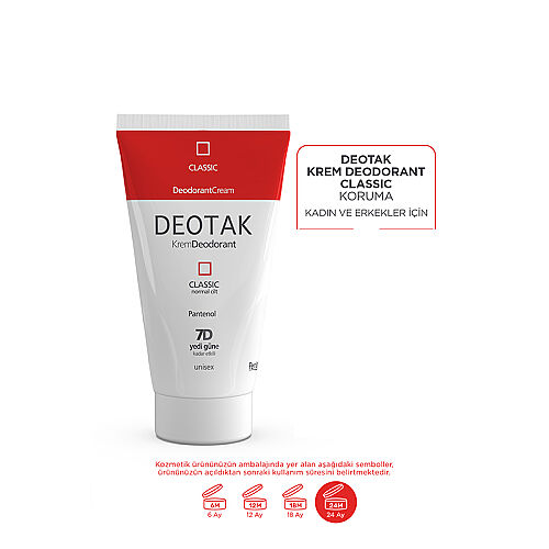 Deotak Deodorant Krem Klasik 35 ml - 4