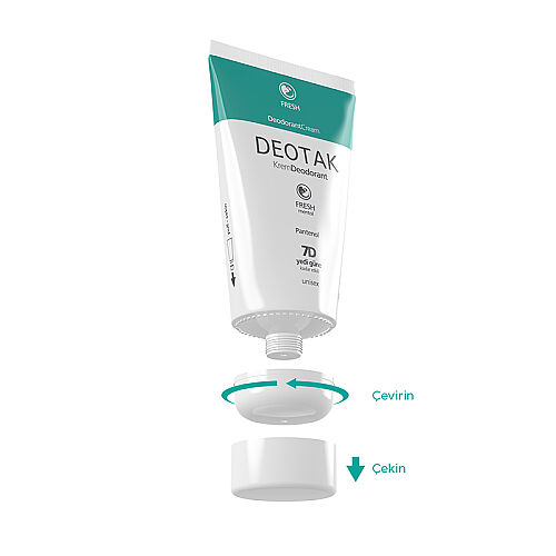 Deotak Deodorant Krem Mentol 35 ml - 6