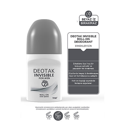 Deotak Invisible Deodorant Roll-On Men 35 ml - 3